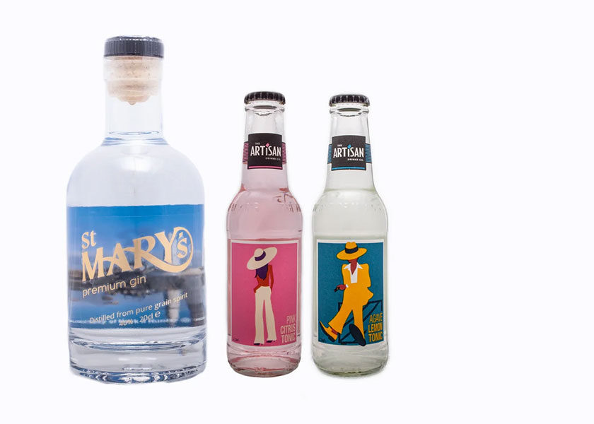St Mary’s Gin, Vodka, Rum and Whiskey
